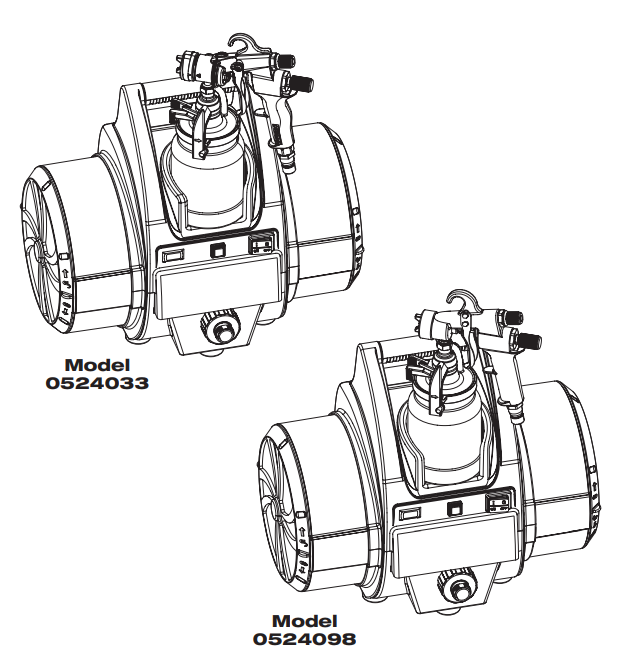 CapSpray 105 HVLP Spray System